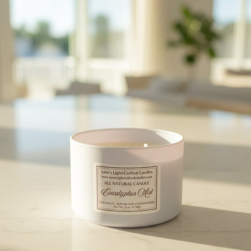 Eucalyptus Mist - 6 oz Tin Candle