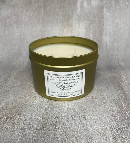 6 oz Tin Candles