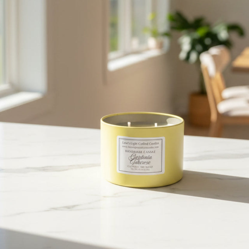 Gardenia Tuberose - 6 oz Tin Candle