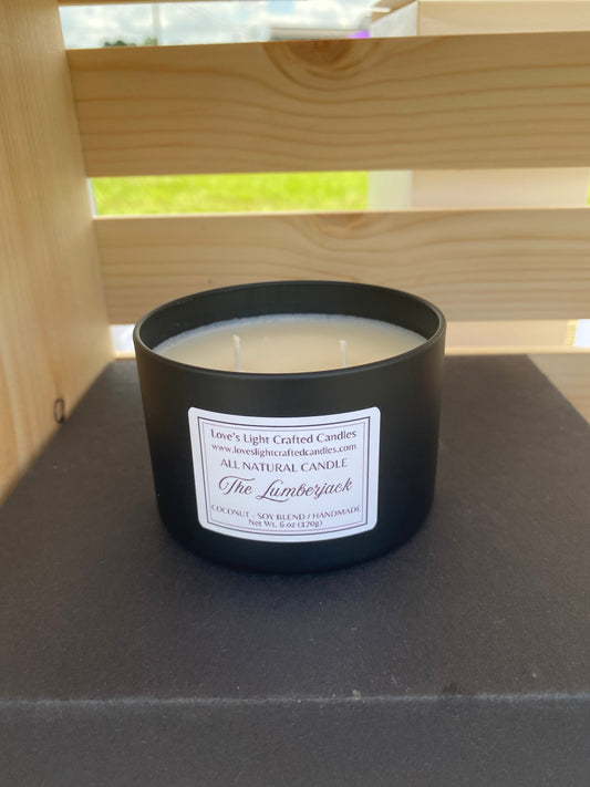 Lumberjack 6 oz Tin Candle