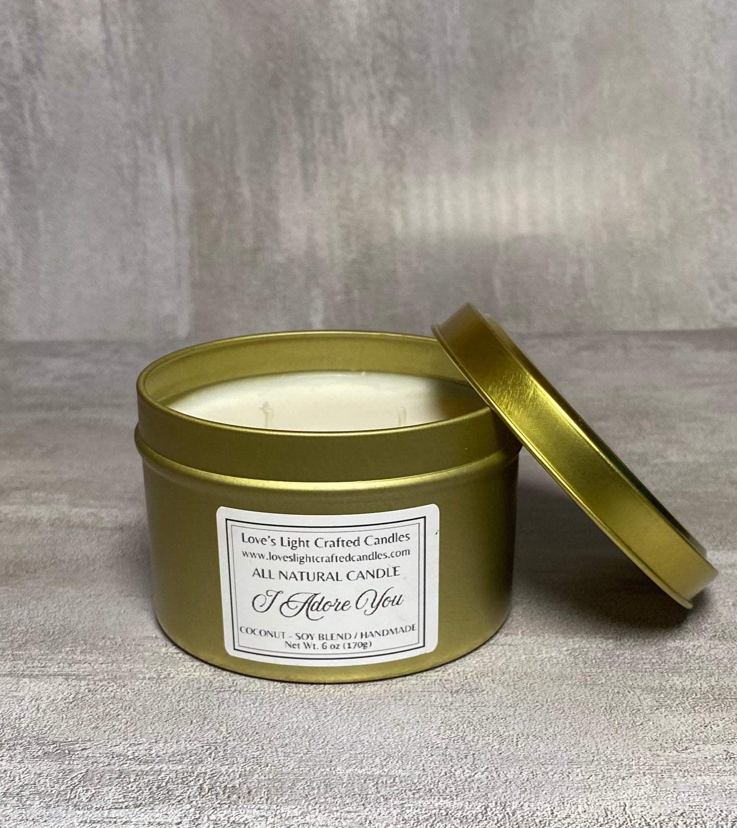 6 oz Tin Candles