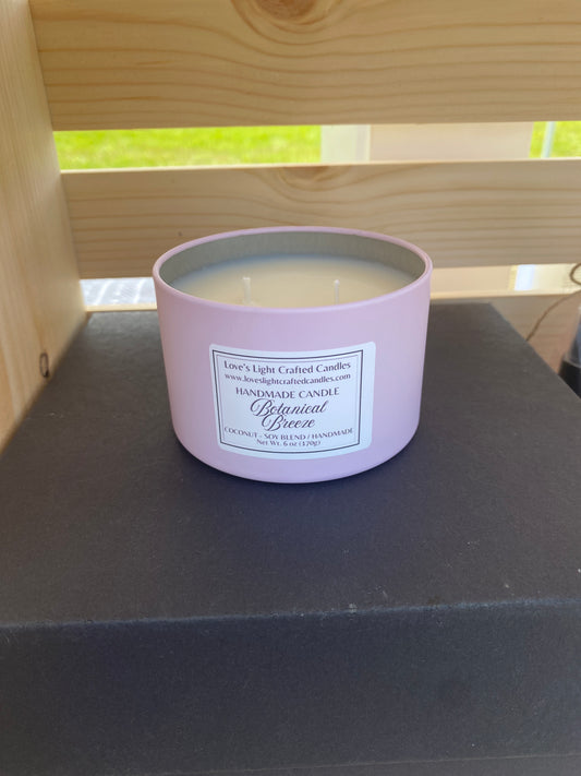Botanical Breeze - 6 oz Tin Candle