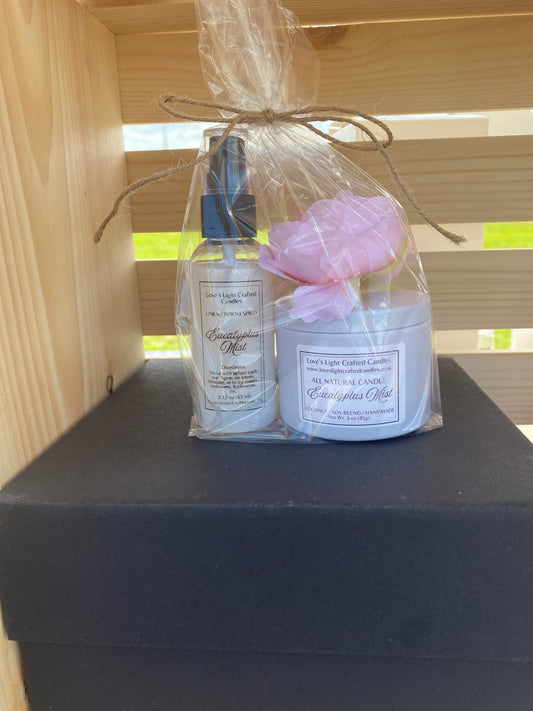 Eucalyptus Mist - 3 oz Gift Set