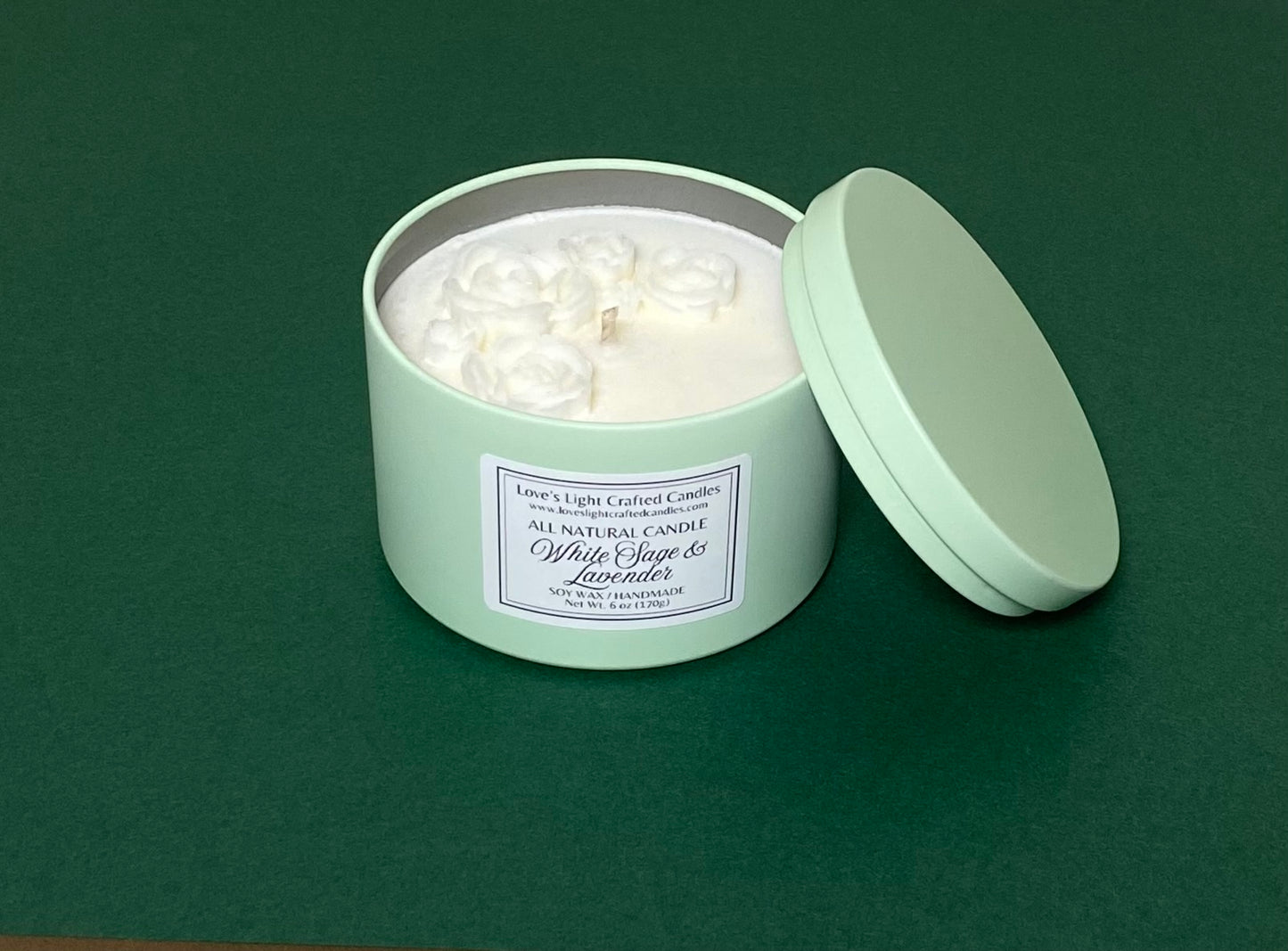 6 oz Tin Candles